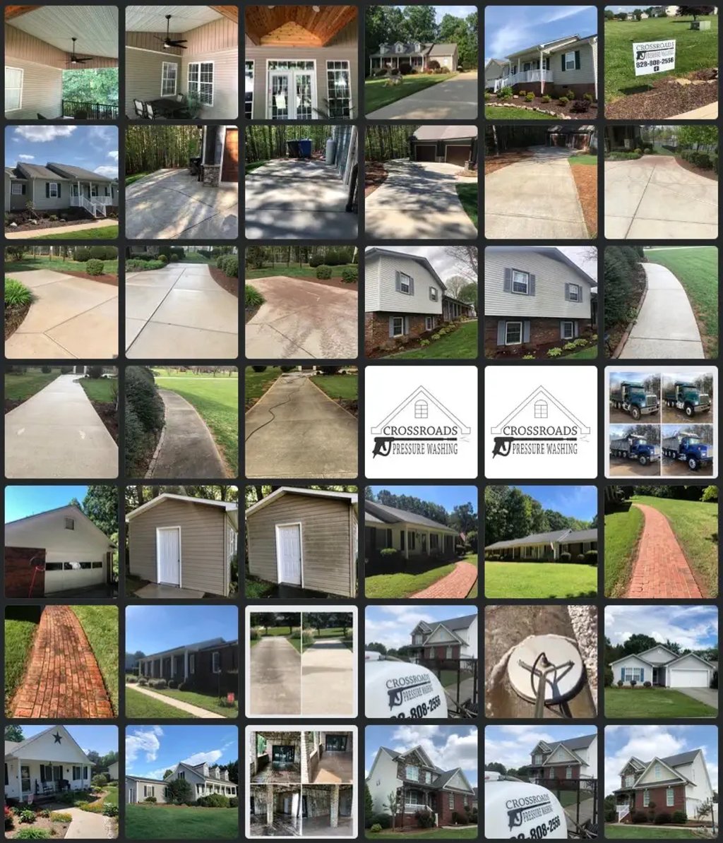 pressure washing before after statesville nc