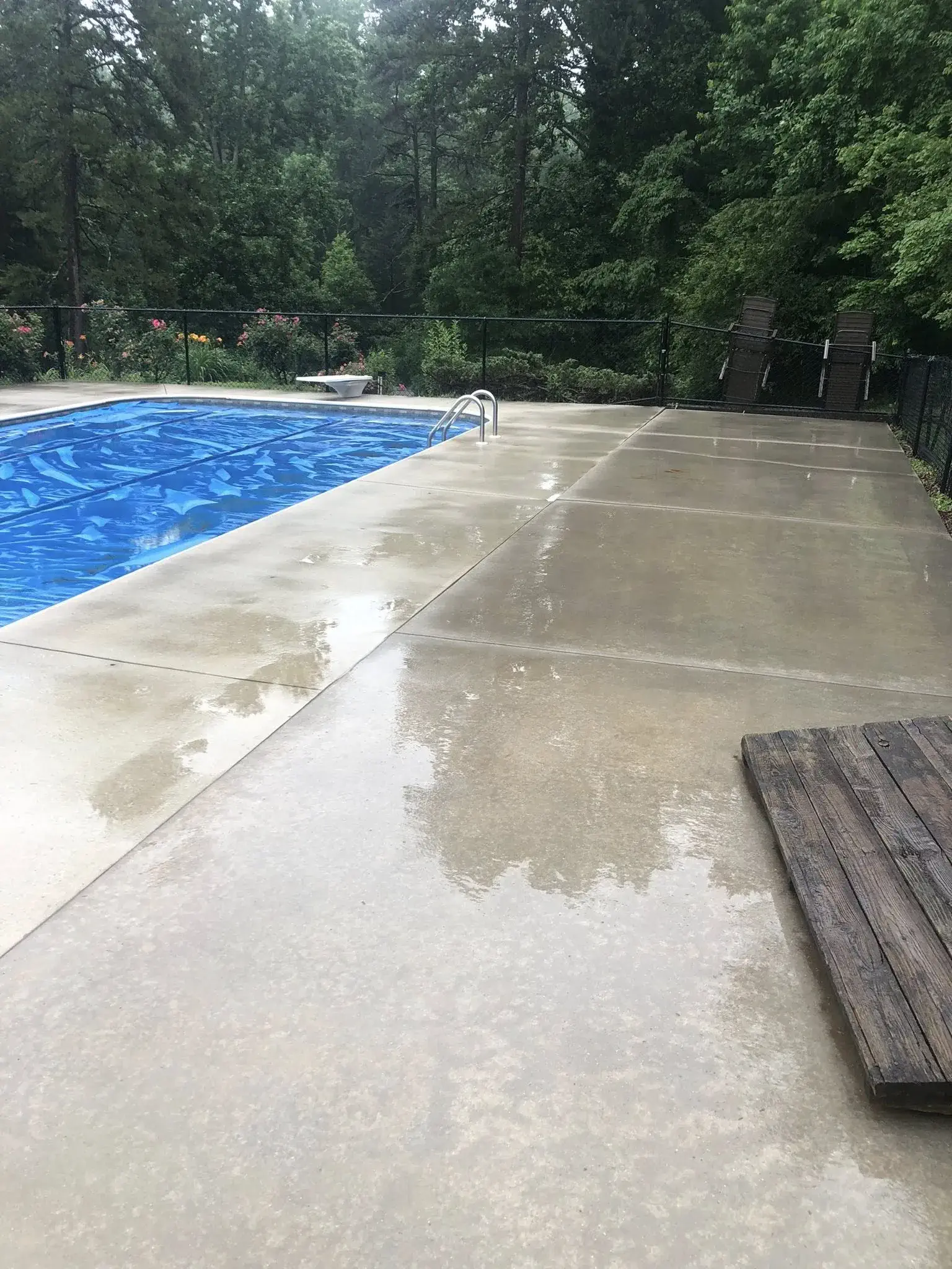 pool concrete cleaning statesville nc